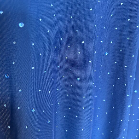 NWT ONLY Sequin Mesh Top Sheer See Through Shirt Long Sleeve Size M - Picture 6 of 6